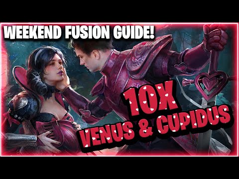 Venus & Cupidus TODAY! How to fuse EFFICIENTLY! | RAID Shadow Legends