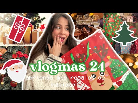 Vlogmas 24: Abriendo regalos de Navidad! Mis regalos 2024!