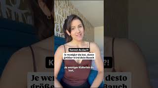 Du isst immer weniger, doch dein Bauch wird immer größer - Kennst du das? | Tina Halder