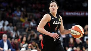 WNBA Kelsy Plum Crossover then shoots the 3 || USA Team 3v3
