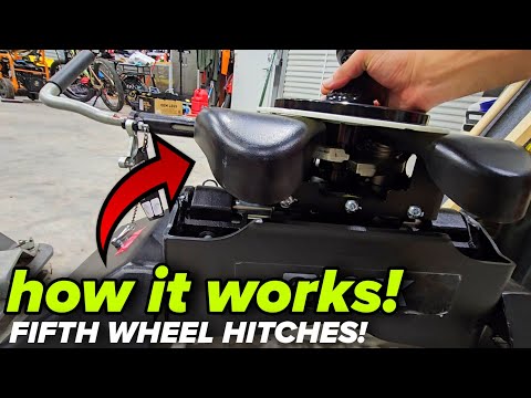 How RV FIFTH WHEEL HITCHES WORK! Q Hitch Q25 vs B&W Hitches