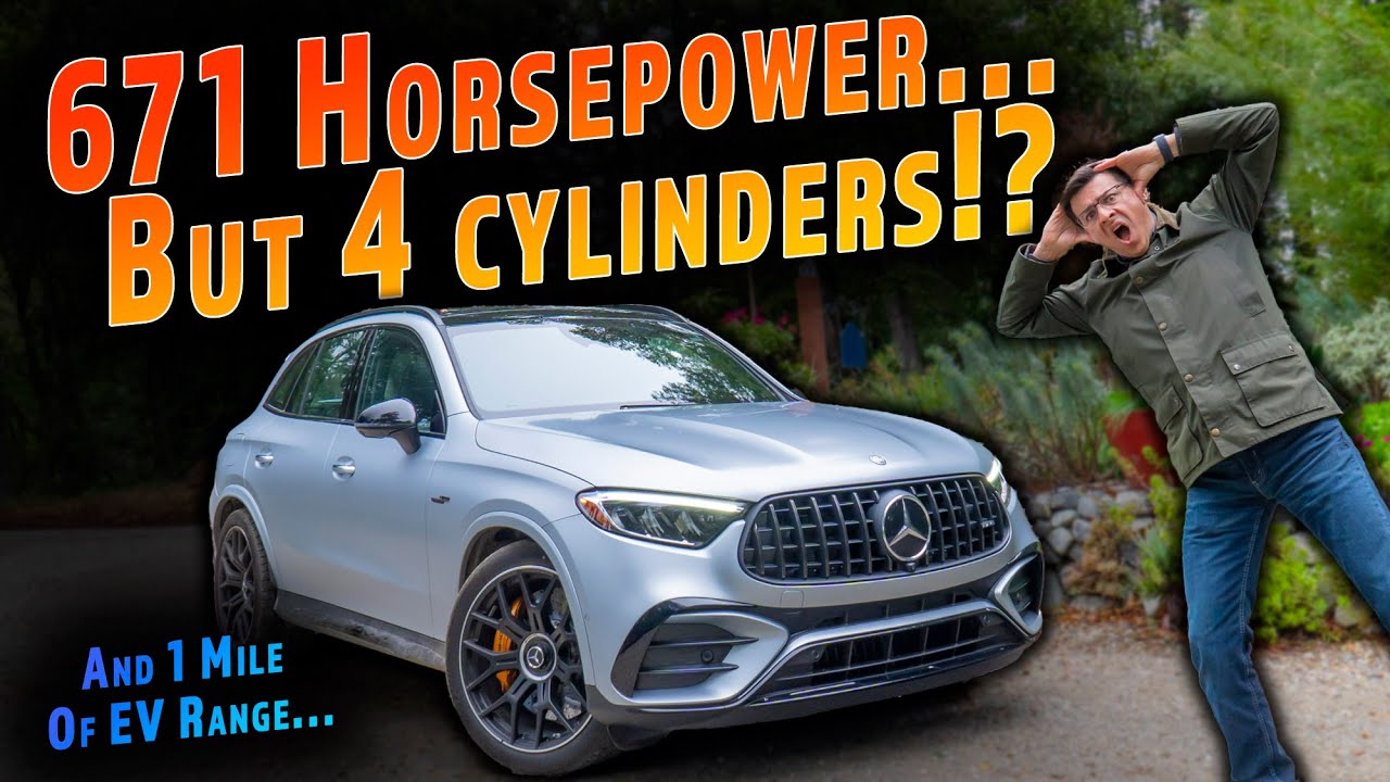 2025 Mercedes AMG GLC 63 S E Performance - The Most Insane Way To Get 671 Horses