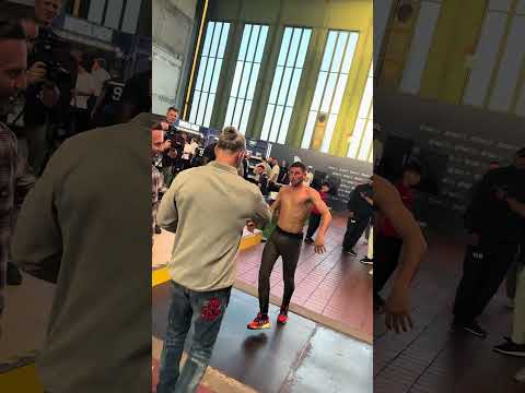 Street fight escalated 🤯  #mrsus #patrox #workout #gym #fitness #funny #comedy #stuntman #fail