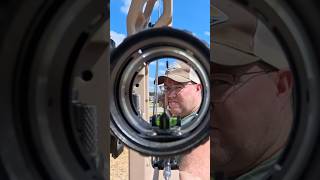 Insta360x5 can create some unique shots #bowhunting #archery #backyardarchery #elitearchery