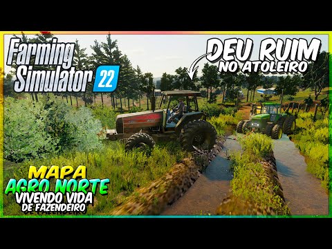 ✔VIVENDO VIDA DE FAZENDEIRO👉No Farming Simulator 22 ✔Mapa Agro Norte🚜#fs22 #gameplay