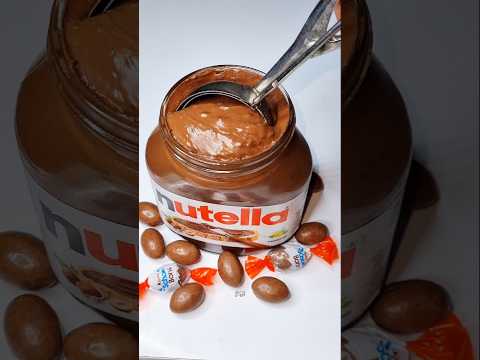 Nutella Chocolate Bucket Dipping & Mixing