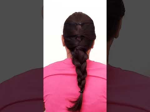 Beautiful Two Braids Hairstyle/#hairstyle #easy