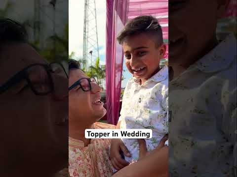 Topper in Wedding | #students #topper #iit #exam #wedding