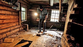 Turned an ABANDONED Hut from Ruins into a Cozy Overnight stay for a Traveler