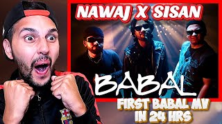 BABAL SONG KO BABAL REACTION 😱 NAWAJ ANSARI X SISAN BANIYA X OMG SPARK | 24 hours FIRE RAP MV *FIRE*