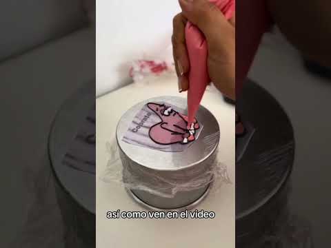 Te enseño a hacer diseños para pastel