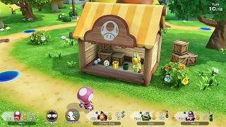Super Mario Party Jamboree TV #92 Mega Wiggler's Tree Party Toadette vs Spike vs Waluigi vs DK