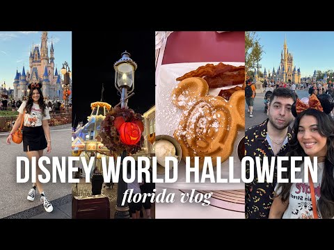 HALLOWEEN AT DISNEY🎃 + florida vlog! mickeys halloween party, worlds larget mcdonalds, & more!