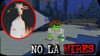 Si ves esta Cabra en tu mundo… ESCÓNDETE antes de que te ENCUENTRE | Minecraft Creepypasta Terror