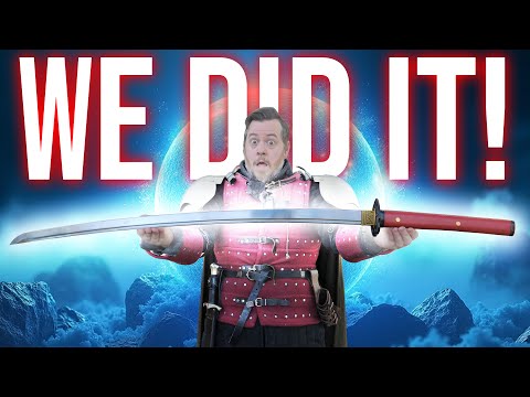 We MADE A KATANA and it’s INCREDIBLE!