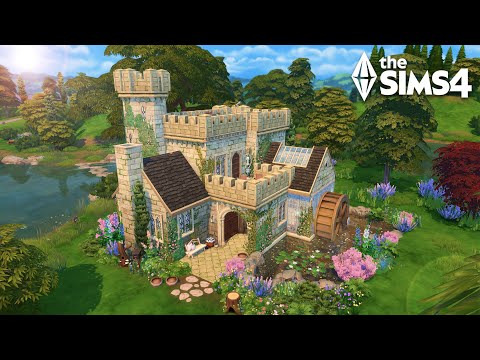Overgrown Fairy Castle ✨ // The Sims 4 Speed Build