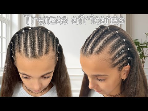 ✨¿Cuál es el secreto para unas trenzas africanas IMPECABLES? #peinados