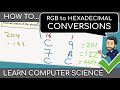 Hexadecimal and RGB Color Concepts