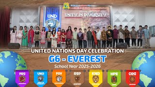G6 Everest - United Nations Day Celebration 2025/2026