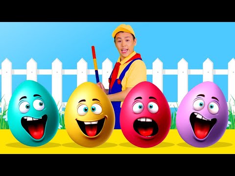 Counting with Surprise Eggs & Surprise Eggs Collection | Kids Funny Songs