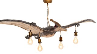 I build a Pteranodon Chandelier from Jurassic World