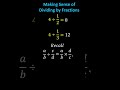 Understanding Division by Fractions