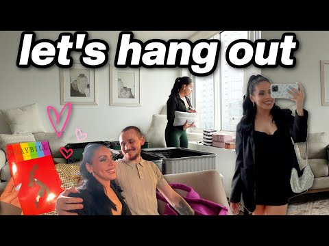 Let's Hang Out 👯‍♀️ Chit Chat GRWM, NYC Date Night 🎀🗽