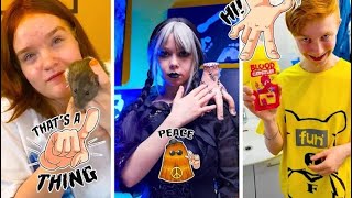 WEDNESDAY, MOMMY&KATTY, KENNY&MENDY | COMPILATION 4U🔥❤️ #popular #tiktok  #compilation #viral #top