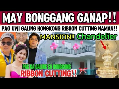 NAKAKALULA ITO GRABE SOBRANG GANDA AT LAKI NG BAHAY.. RIBBON CUTTING NA..