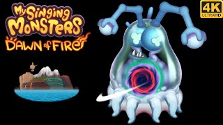 Baby Anglow - Sound and Animation / Breeding (My Singing Monsters: Dawn of Fire) 4k