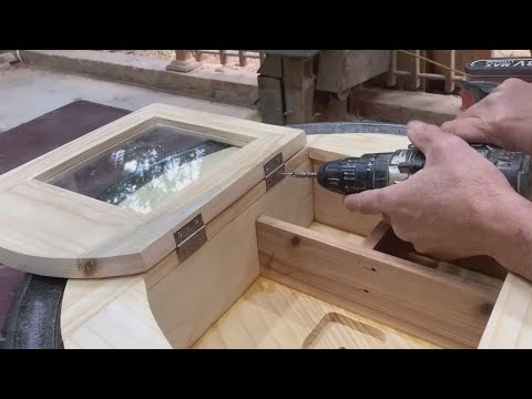 Definitely Useful Woodworking Ideas Never Seen Before // How To Make A 2 In 1 Medicine Cabinet Clock
