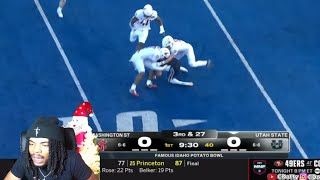 PUT THE FRIES IN THE BAG! Washington State vs Utah State Famous Idaho Potato Bowl College Football