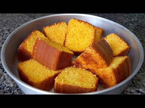 BOLO DE FLOCÃO DE MILHO - FÁCIL E RÁPIDO ( SUPER FOFINHO )