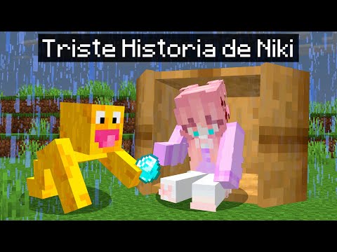 Esta es La TRISTE HISTORIA de NIKI en Minecraft…