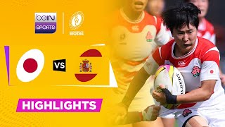 Japan 29-21 Spain | Women's Rugby World Cup 2025 Highlights