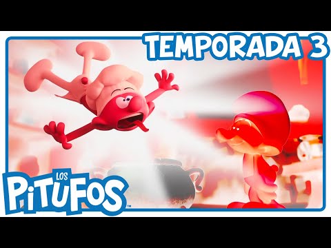 Crisis mágica • Los Pitufos 3D • Dibujos animados para niños