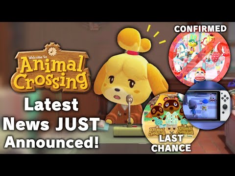 All Animal Crossing News JUST Announced This Week!