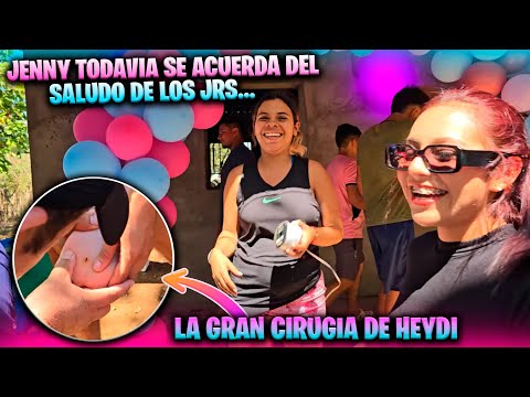 Llegamos a la revelación del bebé de Jennifer y así nos recibió. Estafaron a Heydi con la cirugía