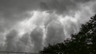 Storm clouds in Austin