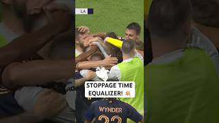 Lucas Sanabria LATE EQUALIZER for LA Galaxy!!