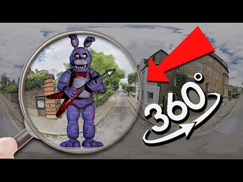 Find Bonnie Rabbit | Five Nights at Freddy's | Finding Challenge 360º VR Video - TDC Tan