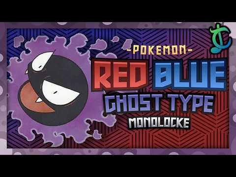 Can You Nuzlocke Pokémon Red Using ONLY GHOST TYPES?