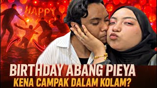 BANGLO UNTUK ABANG PIEYA ‼️ SIAPA KENA CAMPAK KOLAM ??
