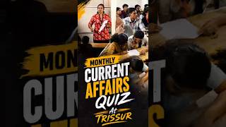 Monthly Quiz At Trissur Disha | #ca #currentaffairs #quiz #dishaacademy
