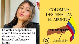 ¿Tener un bebé o acudir al aborto? ¿Y tú qué opinas sobre el aborto legal en Colombia?  🇨🇴