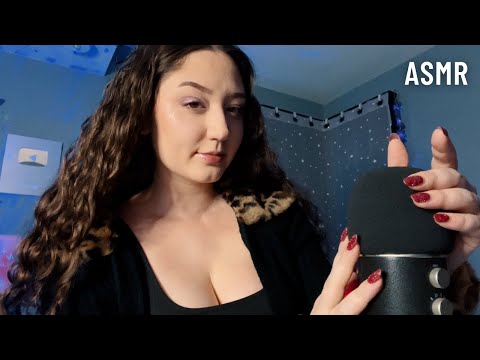 ASMR Mouth Sounds & Mic Pumping, Brushing & Scratching *Fast & Aggressive*