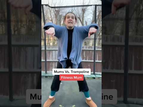 Mums Vs. Trampoline 😭🤣 #shorts