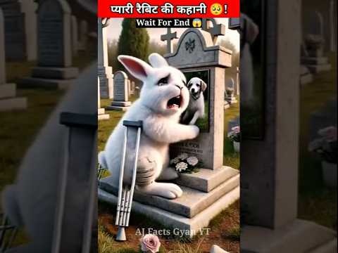 Poor Rabbit Could Not Save Chintu 🥺! #catsoftiktok #meow #fyp #shorts