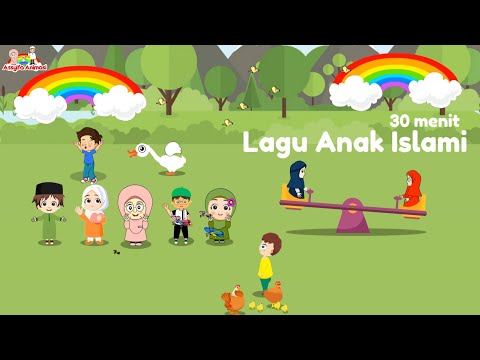 Lagu Anak Islami - Kisah Rasul, 25 Nama Nabi, Allahul Kaafi, Bismillah, 4 Khalifah, rindu muhammadku