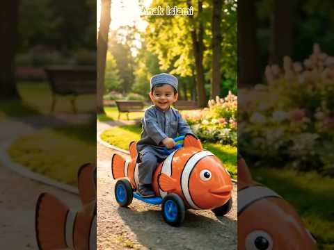 Naik odong odong sambil sholawat badar #short